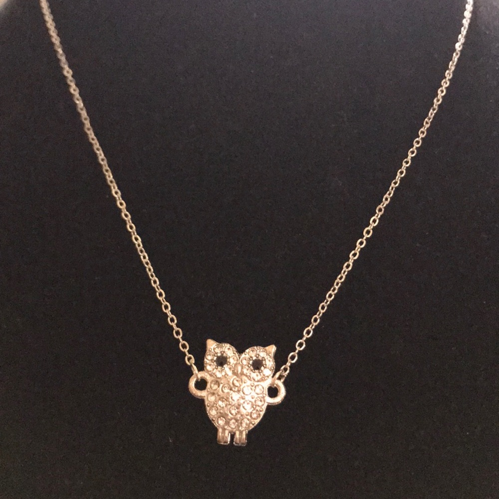 1x$5 or 2x $8 Silver Color Necklace With Owl